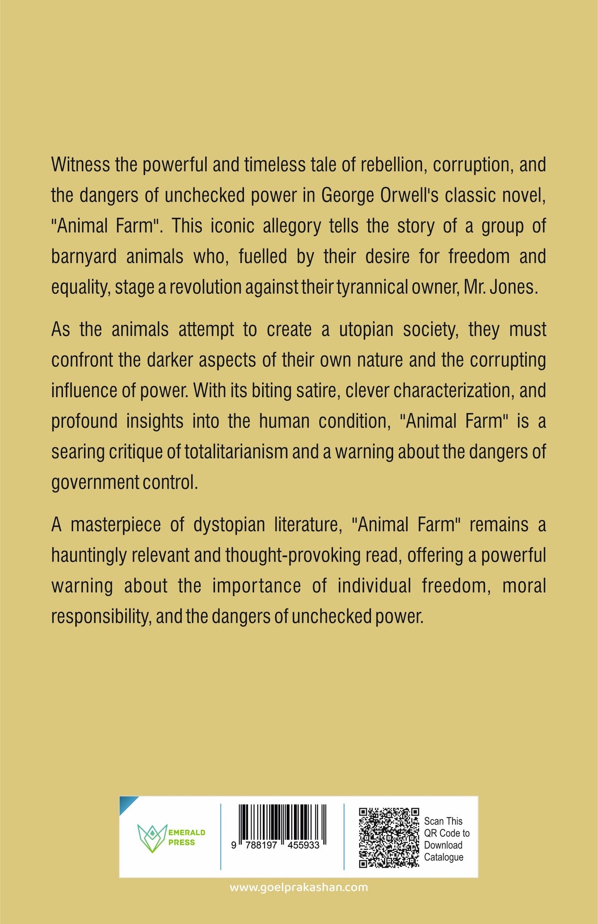 The Animal Farm (English)