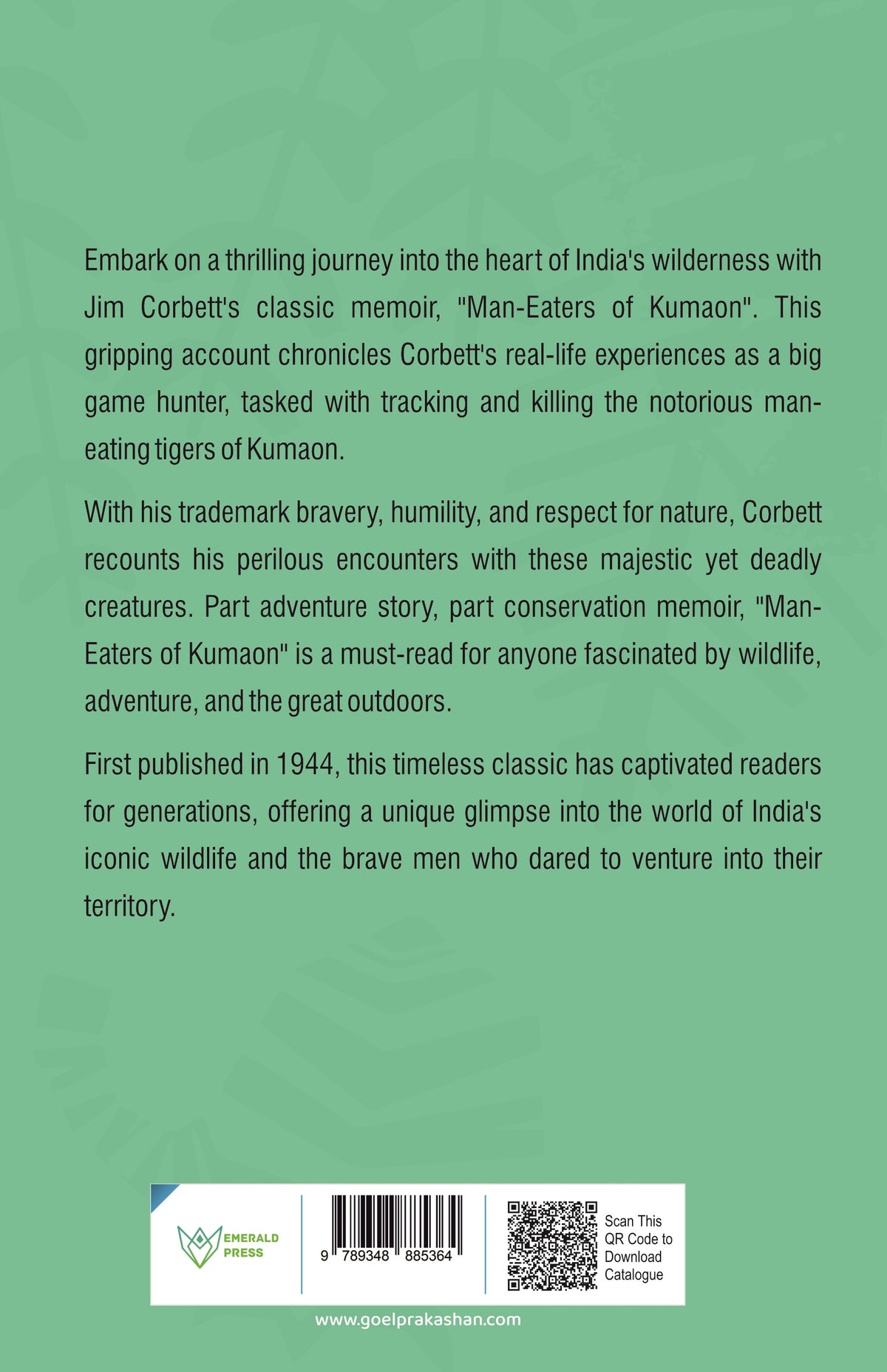 Man Eaters of Kumaon (English)