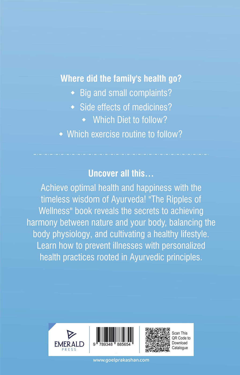 Ripples of Wellness: A Ayurvedic Approach to Healthy Living - Dr. Jyoti Shirodkar