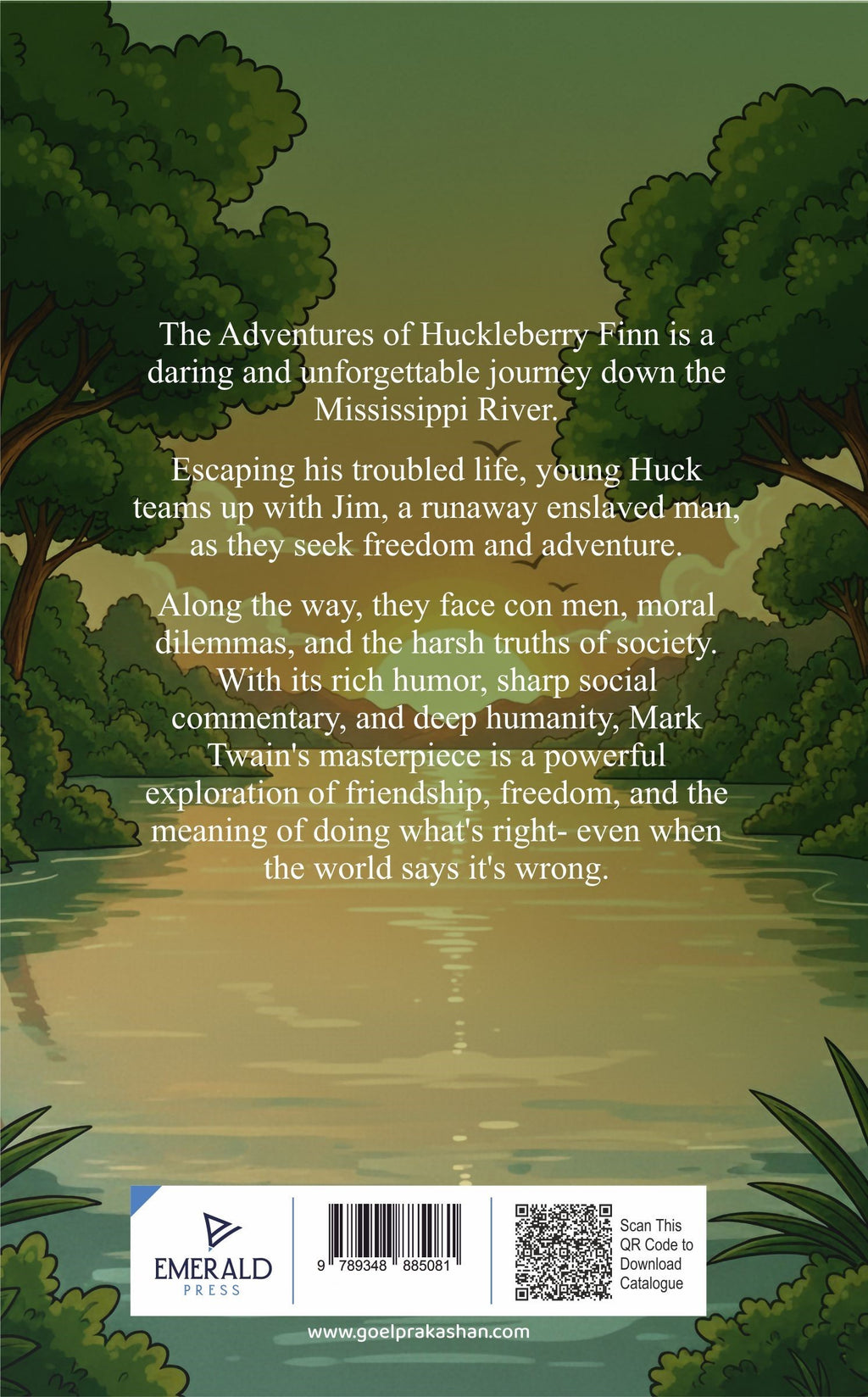 The Adventures of Huckleberry Finn (Emerald Press Classics)