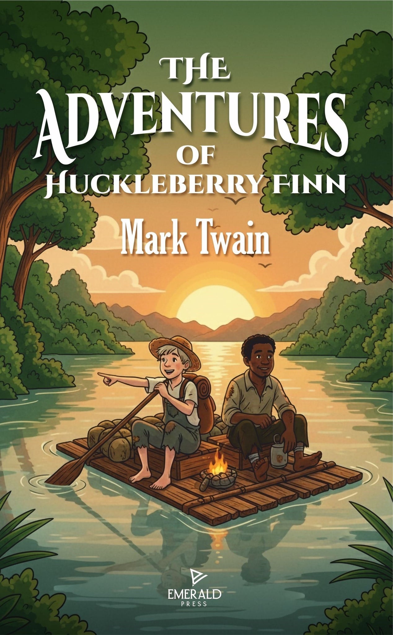 The Adventures of Huckleberry Finn (Emerald Press Classics)