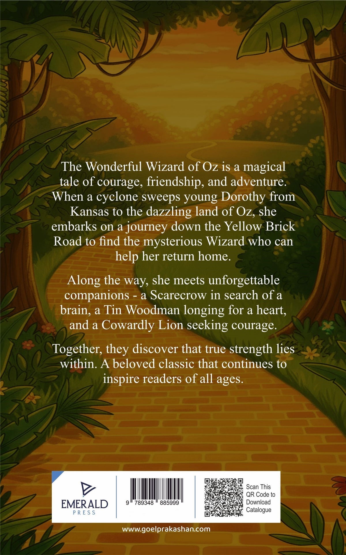 The Wonderful Wizard of OZ (Emerald Press Classics)